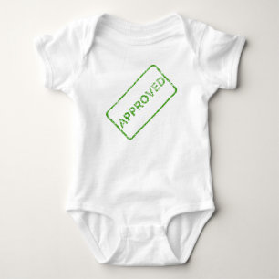 Baby Stamp "Approved" Bodysuit