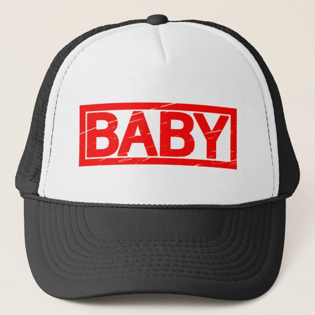 Baby Stamp Trucker Hat (Front)