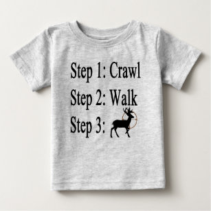 Baby Steps hunting t-shirt