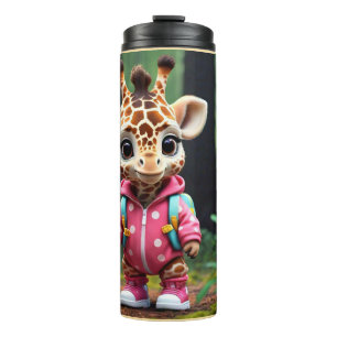 "Baby Steps in Wilderness" Thermal Tumbler