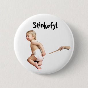 Baby Stinkefy!-button 6 Cm Round Badge