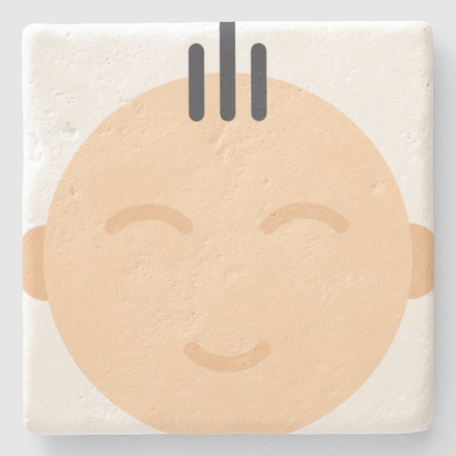 baby stone coaster (Front)