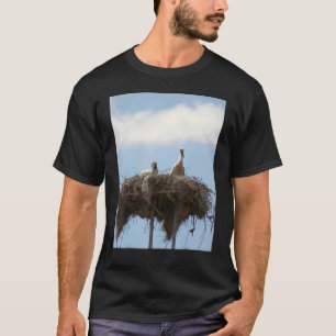 Baby Storks Photograph T-Shirt