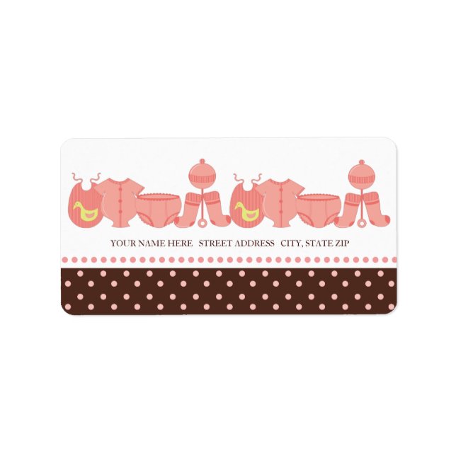 Baby Stuff Address Labels (Front)