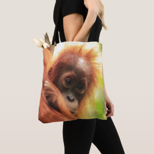 Baby Sumatran Orangutan Tote Bag