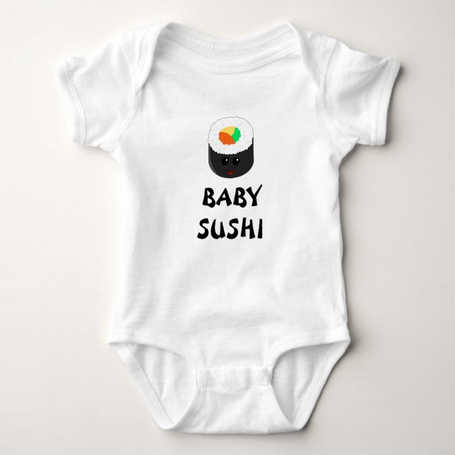 Baby Sushi Kawai Bodysuit (Front)