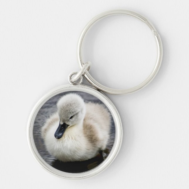 Baby Swan | Cygnet Key Ring (Front)