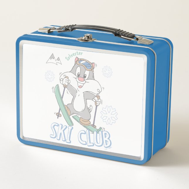 Baby SYLVESTER™ Ski Club Metal Lunch Box (Front)
