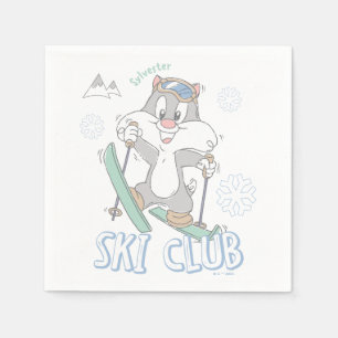 Baby SYLVESTER™ Ski Club Napkin