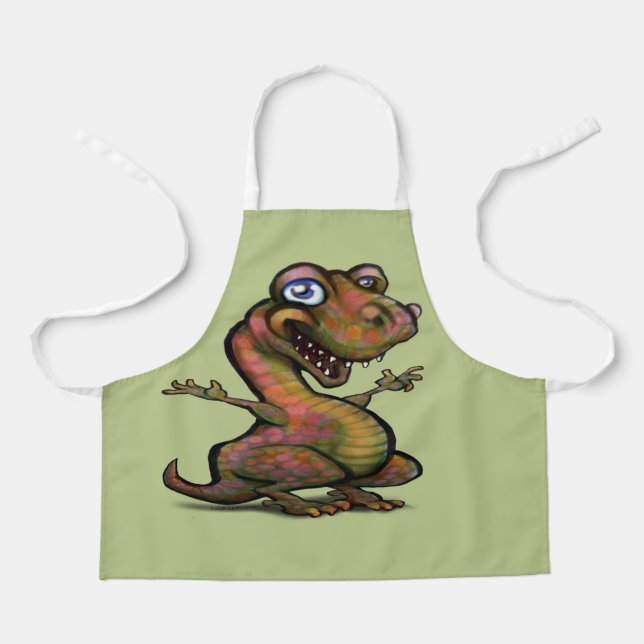 Baby T-Rex Apron (Front)