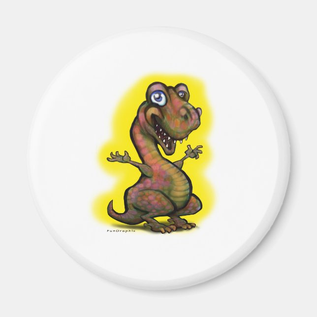 Baby T-Rex Magnet (Front)