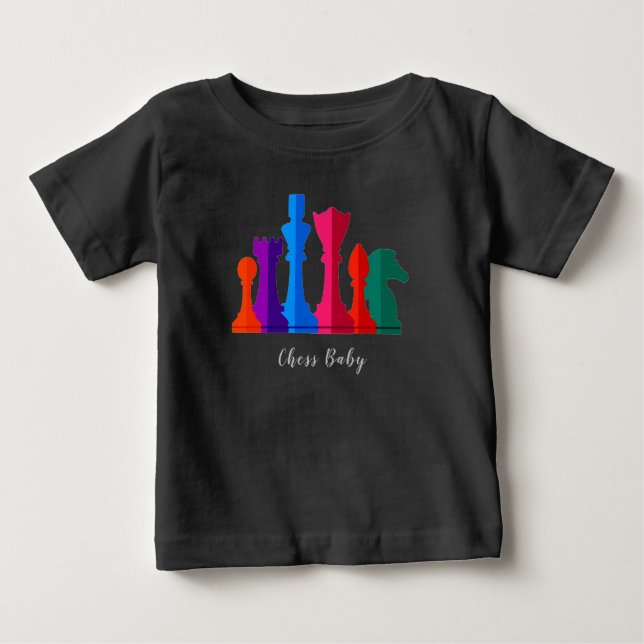 Baby T-Shirt Chess (Front)