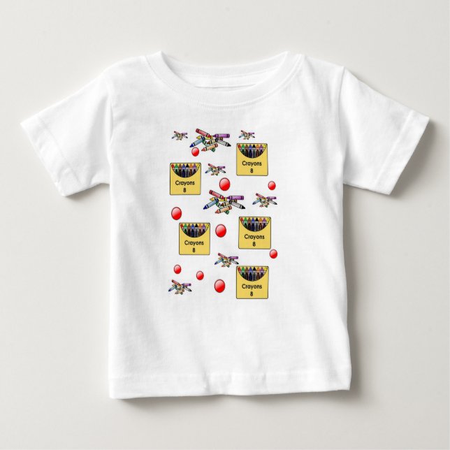 Baby T-Shirt Crayon (Front)