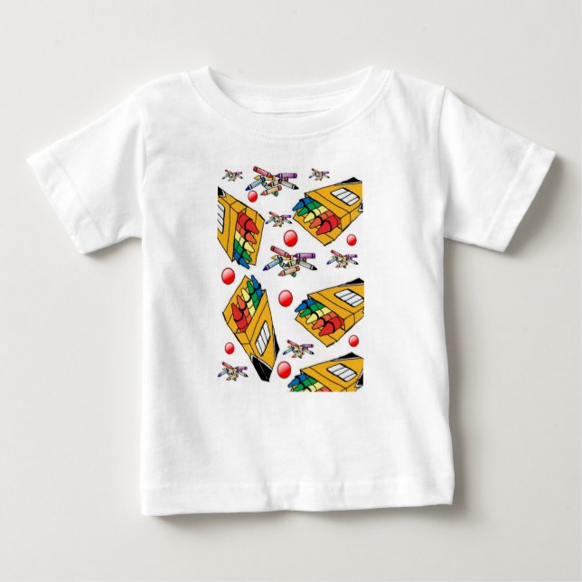 Baby T-Shirt Crayon (Front)