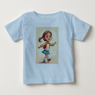 Baby T-Shirt Design: A Girl's Delight