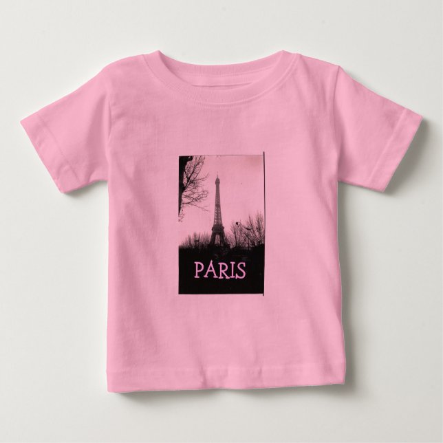 Baby T-Shirt/Eiffel Tower Baby T-Shirt (Front)
