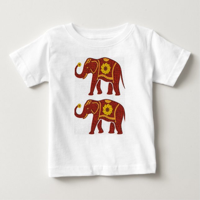 Baby T-Shirt Elephant (Front)