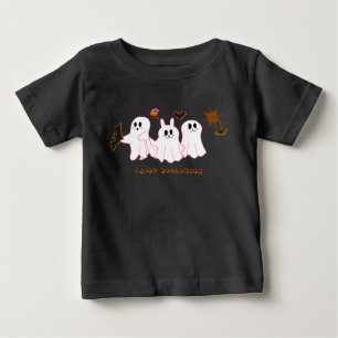 Baby T-Shirt Funny Ghosts Posing For A Picture