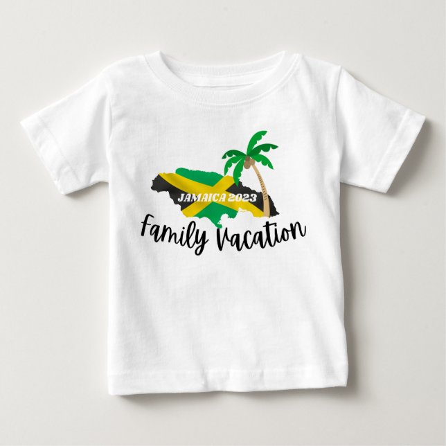 Baby T-Shirt: Jamaica Family Vacation Baby T-Shirt (Front)