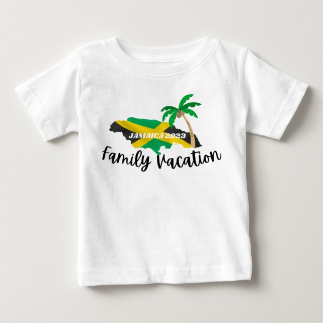 Baby T-Shirt: Jamaica Family Vacation T-Shirt (Front)