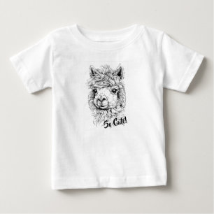 Baby T-Shirt - Llama - So Cute!