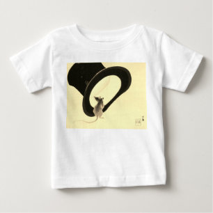 BABY T-SHIRT MOUSE WITH TOP HAT