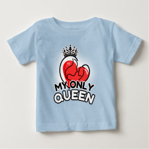 Baby T-Shirt : My Only Queen (blue)