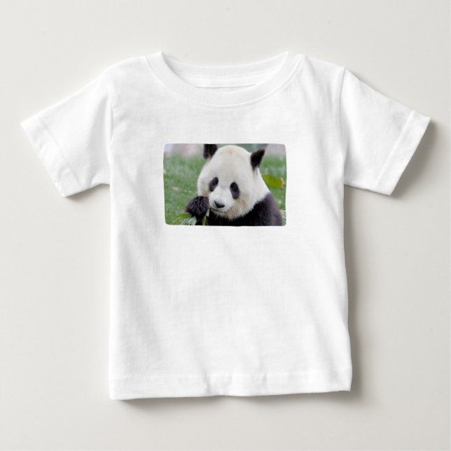 Baby T-Shirt Photo giant panda , animals 0017. (Front)