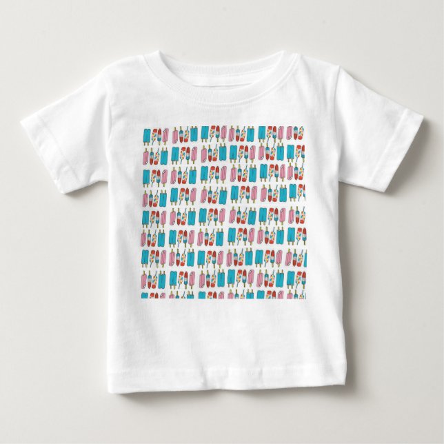 Baby T-Shirt Popsicles  (Front)