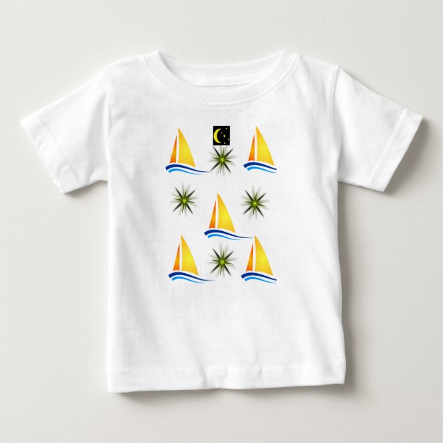 Baby T-Shirt Sailing (Front)