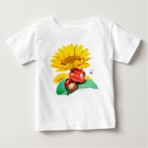 Baby T shirt Sleepy Ladybug / Sleepy Ladybird