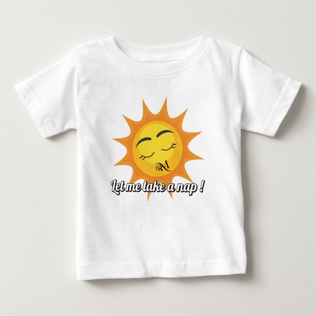 Baby T-Shirt : Take a Nap (white) (Front)