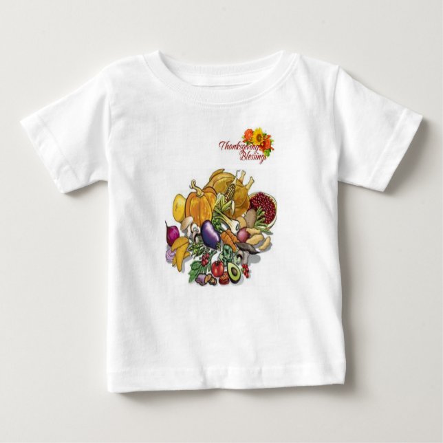 Baby T-Shirt Thanksgiving (Front)