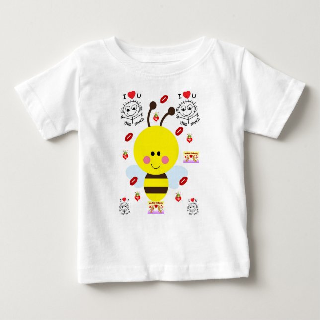 Baby T-Shirt Valentine's Day (Front)