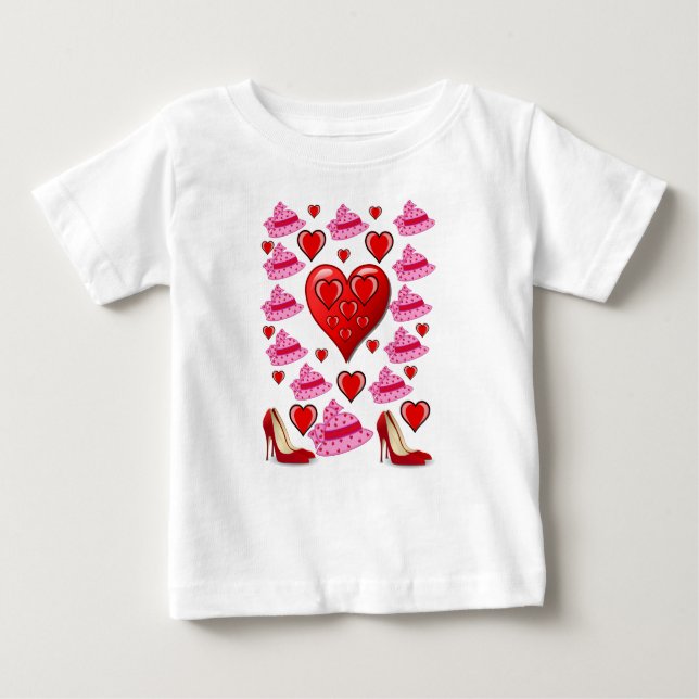 Baby T-Shirt Valentine's Day (Front)