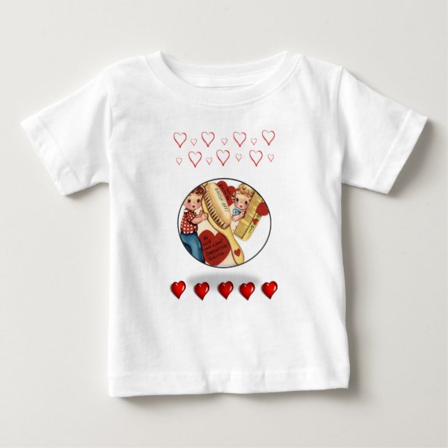 Baby T-Shirt Valentine's Day (Front)