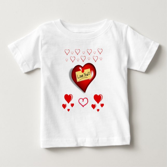 Baby T-Shirt Valentine's Day (Front)