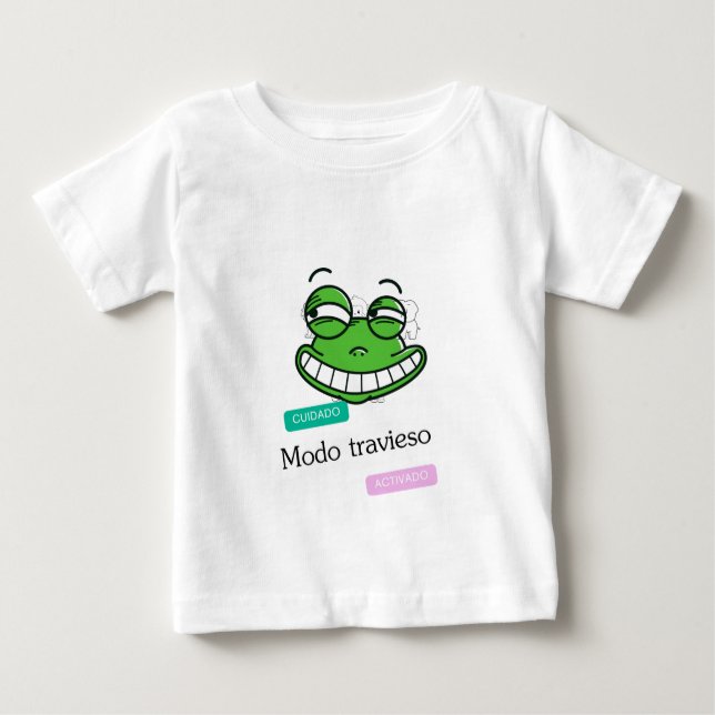 Baby T-shirt with drawing (Front)