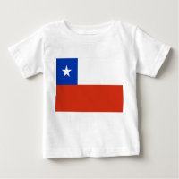Baby T-Shirt with Flag of Chile