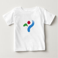 Baby T-Shirt with Flag of Seoul