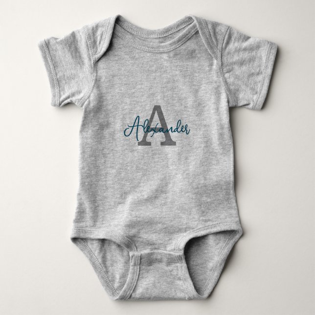 Baby T-Shirt with Name HAMbyWG Baby Bodysuit (Front)