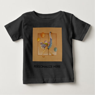 Baby T-shirts - Carousel Lion SQ