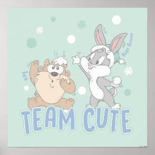 Baby TAZ™ & BUGS BUNNY™ Team Cute Poster