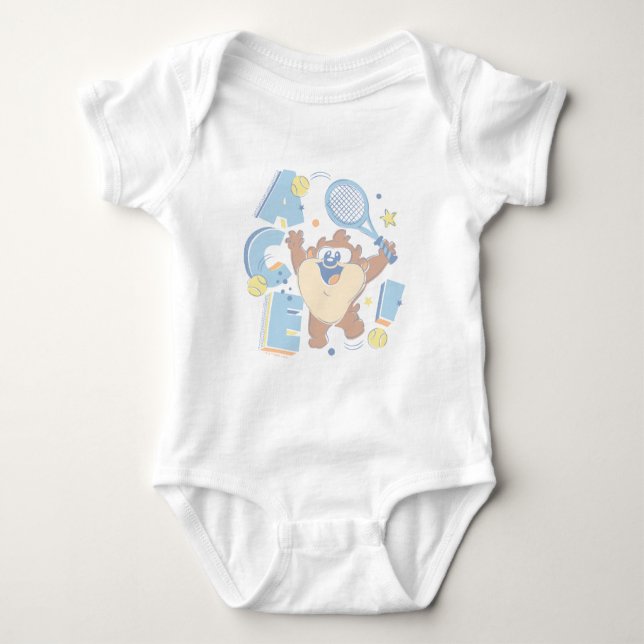 Baby TAZ™ Tennis Ace! Baby Bodysuit (Front)