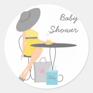Baby Tea Classic Round Sticker
