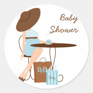 Baby Tea Classic Round Sticker
