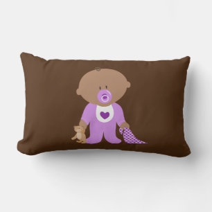 Baby,teddy,blanket Lumbar pillow. Cushion