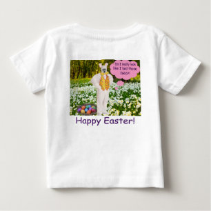 baby tee. Happy Easter. klipspringer/bunny T-Shirt
