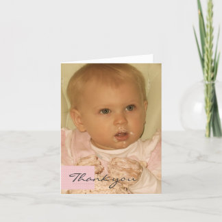 Baby Thank You Note Card