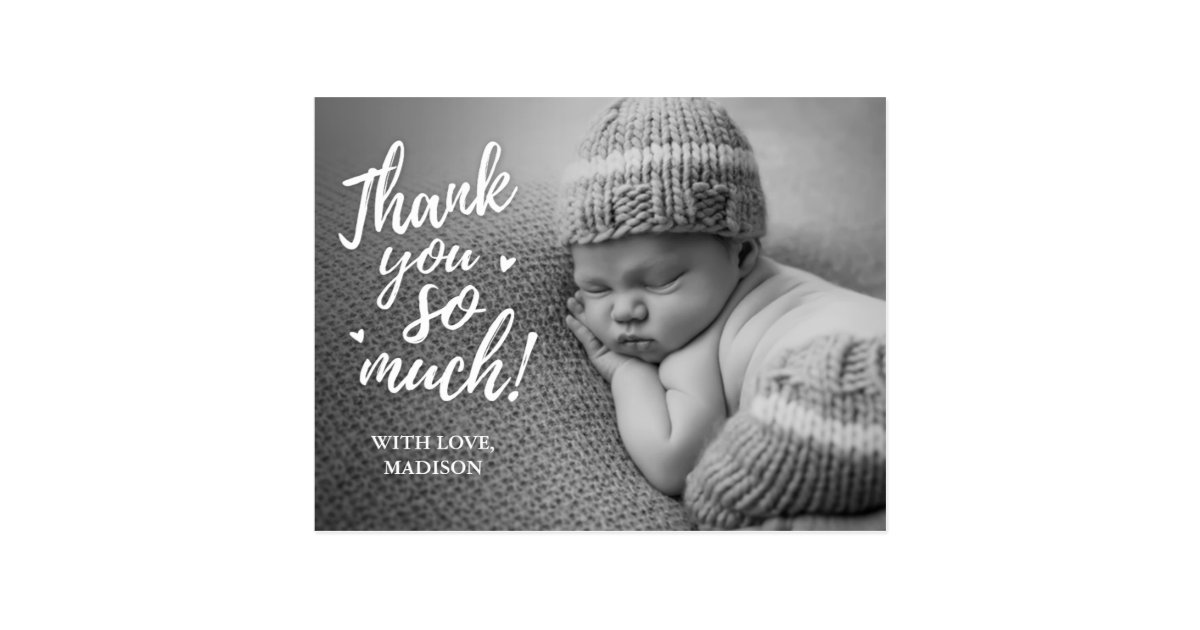 Baby Thank You Postcards
